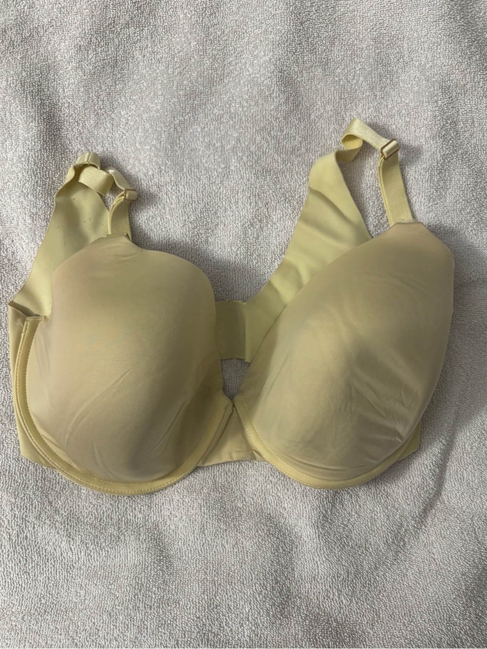 Soma Padded T-Shirt Bra - Pale Yellow